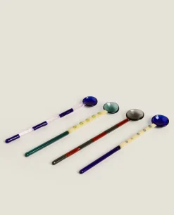 ZARA Home Set Of Borosilicate Glass Tablespoons