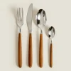 ZARA Home Set Of Maple Cutlery