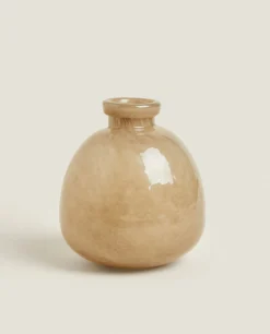 ZARA Home Shiny Glass Vase