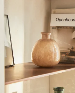 ZARA Home Shiny Glass Vase
