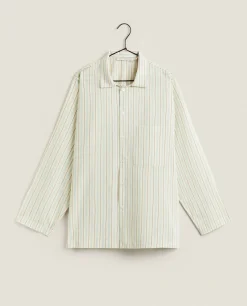 ZARA Home Shirt With Thin Stripes