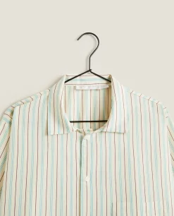 ZARA Home Shirt With Thin Stripes