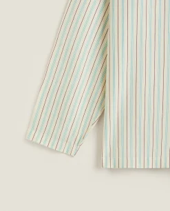 ZARA Home Shirt With Thin Stripes