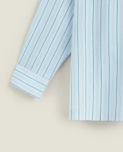 ZARA Home Shirt With Thin Stripes