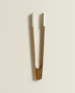 ZARA Home Silicone And Wooden Tongs
