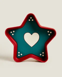 ZARA Home Silicone Christmas Star Plate