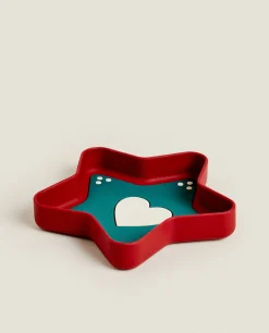 ZARA Home Silicone Christmas Star Plate