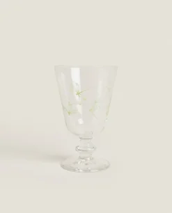 ZARA Home Silk Screen Wine Glass