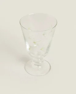 ZARA Home Silk Screen Wine Glass