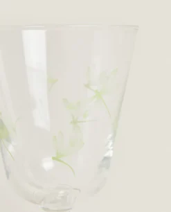 ZARA Home Silk Screen Wine Glass