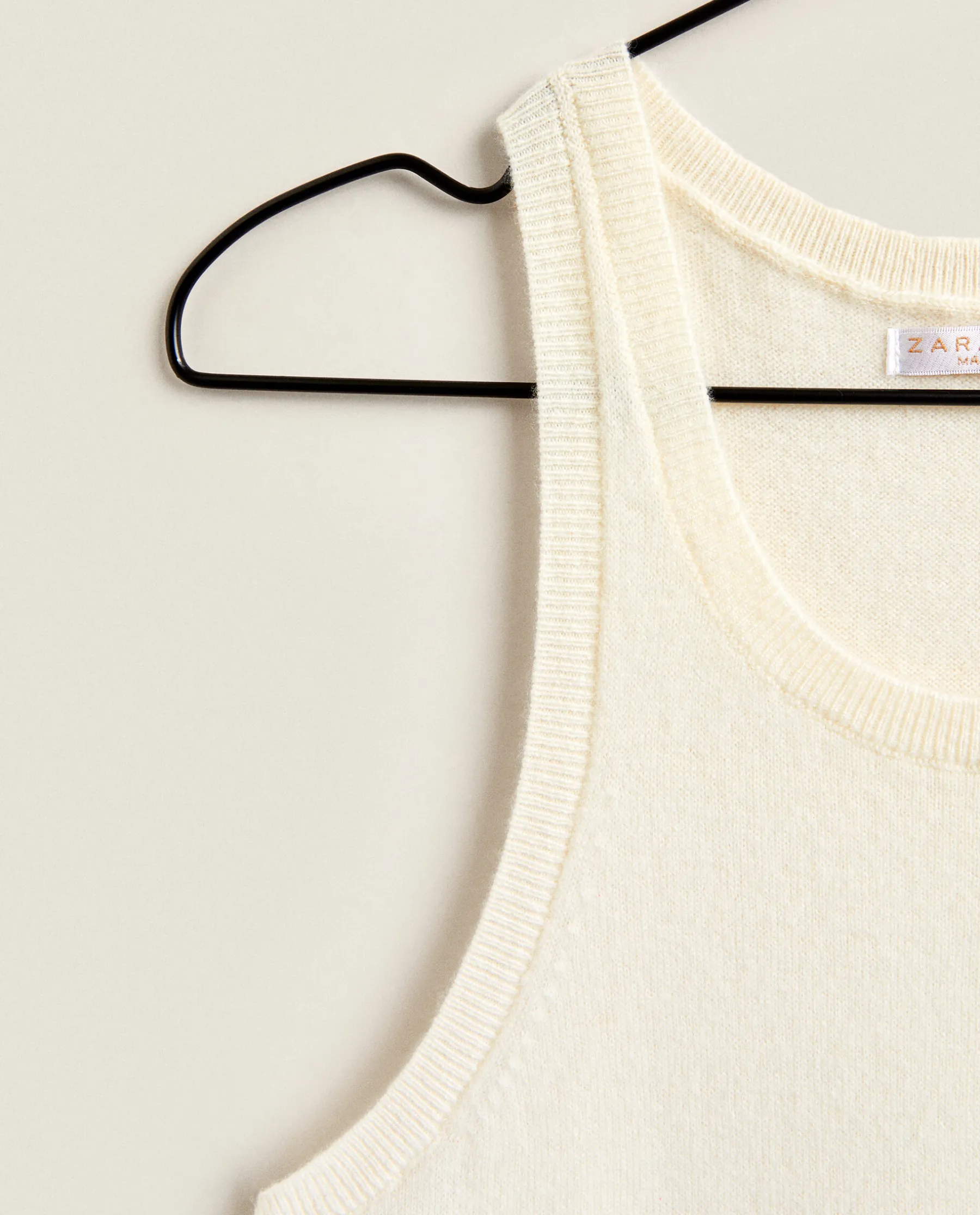 ZARA Home Sleeveless Cashmere Dress