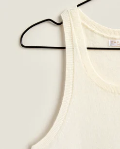 ZARA Home Sleeveless Cashmere Dress