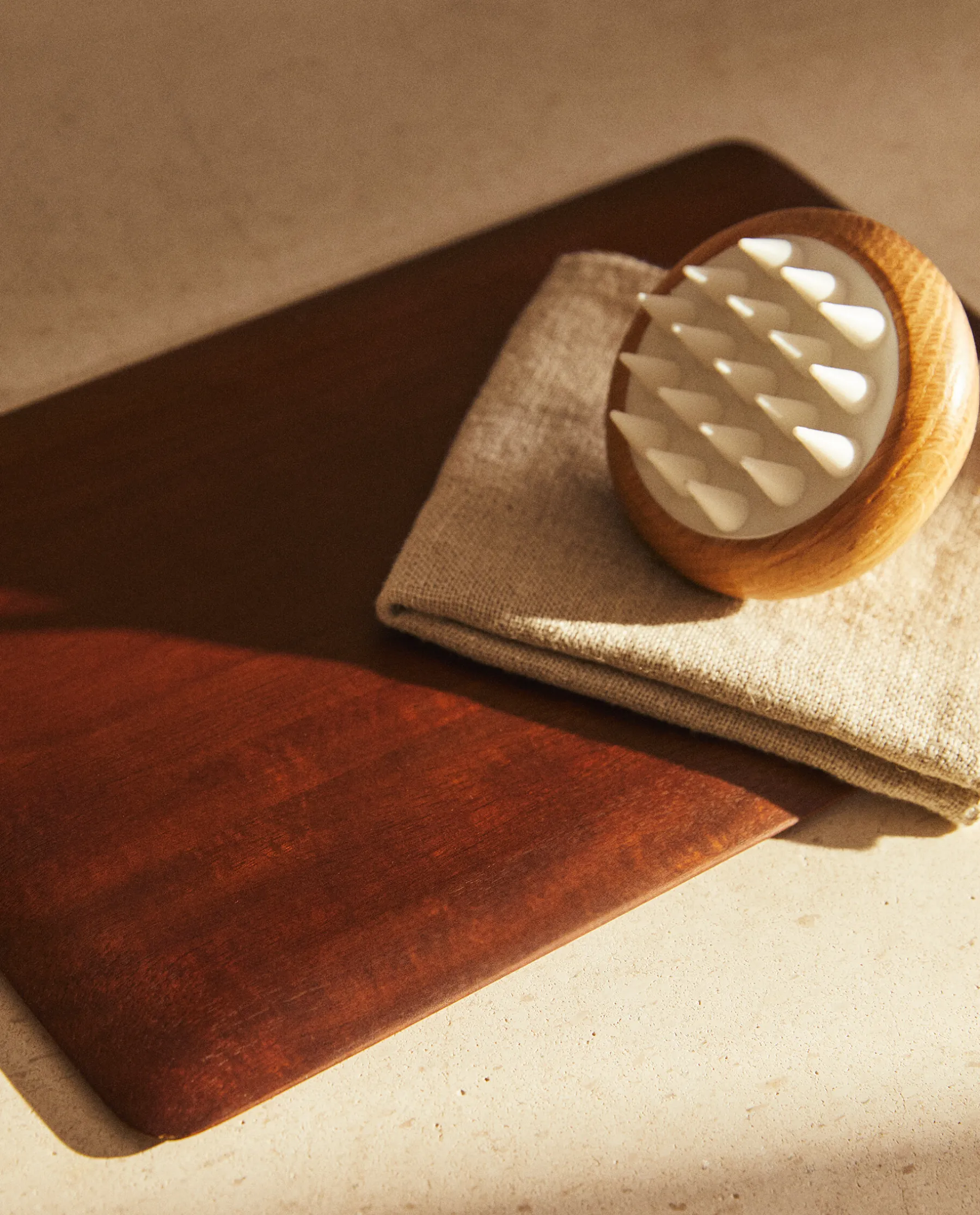 ZARA Home Small Flat Wood Tray