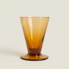 ZARA Home Small Glass With Bubbles