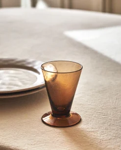 ZARA Home Small Glass With Bubbles