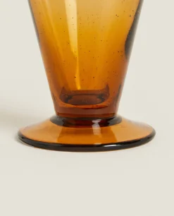 ZARA Home Small Glass With Bubbles