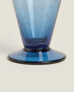 ZARA Home Small Glass With Bubbles