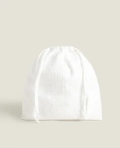 ZARA Home Small Star Print Laundry Bag