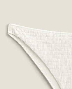 ZARA Home Smocked Bikini Bottoms