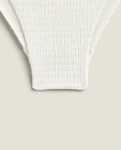 ZARA Home Smocked Bikini Bottoms