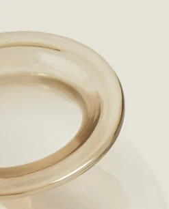 ZARA Home Smoky Glass Vase