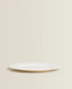 ZARA Home Solid Bone China Dinner Plate