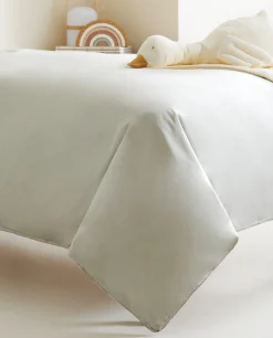 ZARA Home Solid Color Cotton Duvet Cover