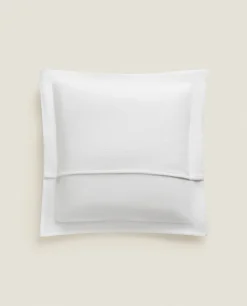 ZARA Home Solid Color Cotton Throw Pillow Cover