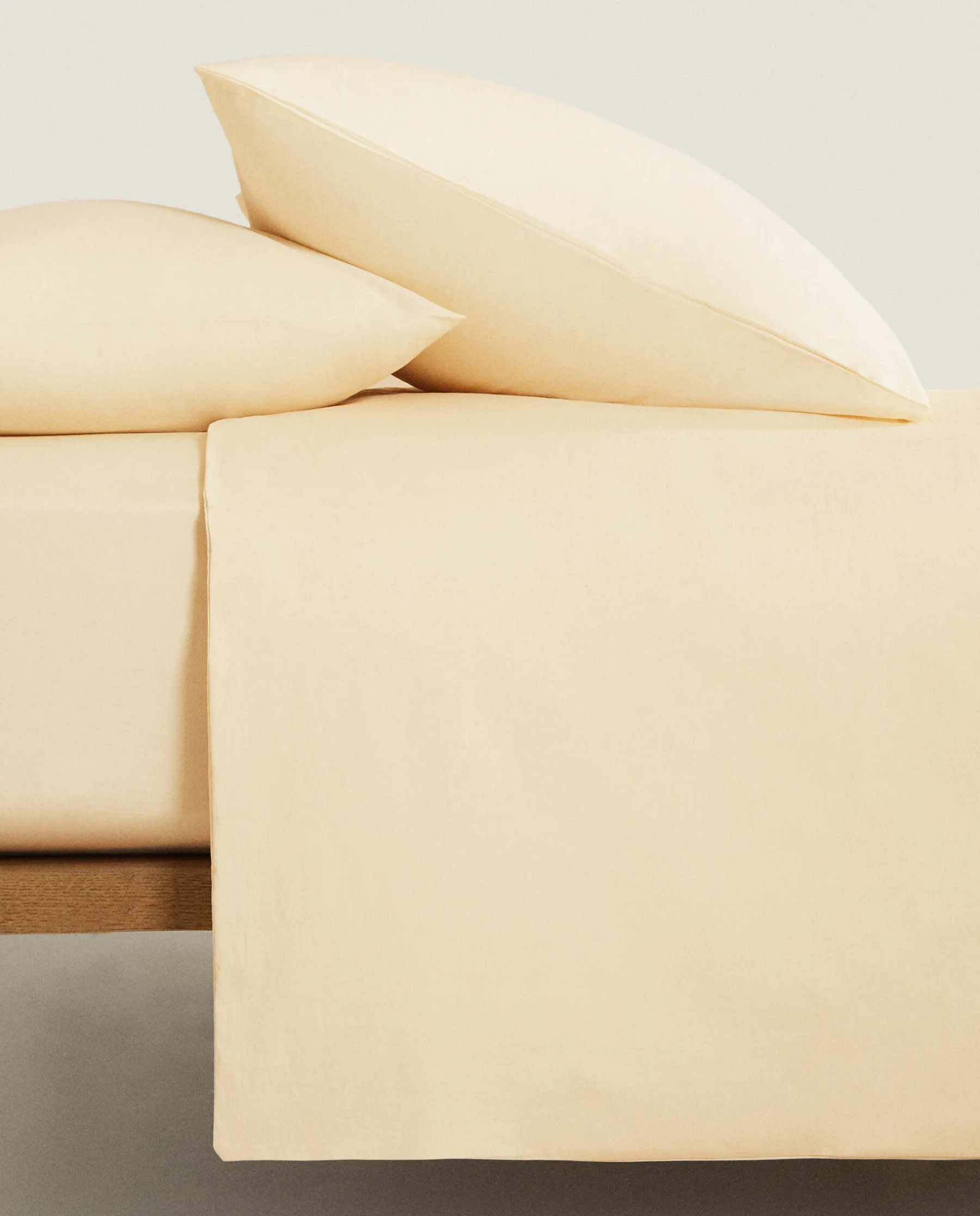 ZARA Home Solid Color Duvet Cover