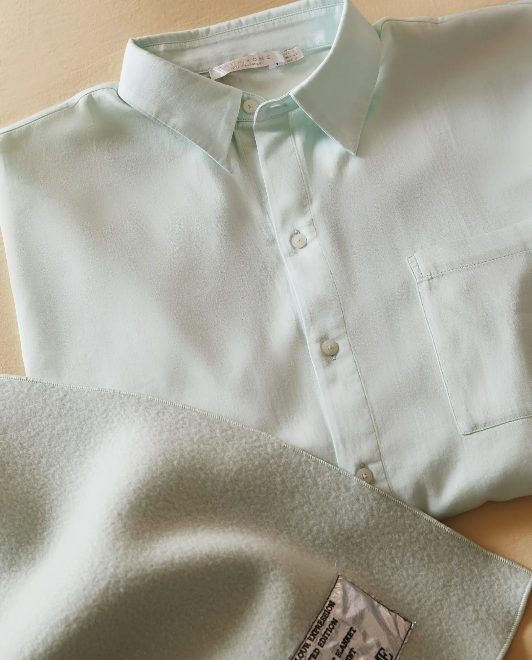ZARA Home Solid Color Shirt