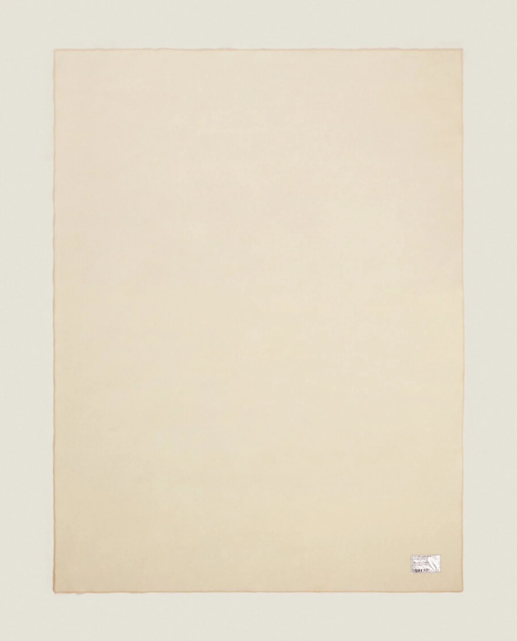 ZARA Home Solid Color Wool Blanket