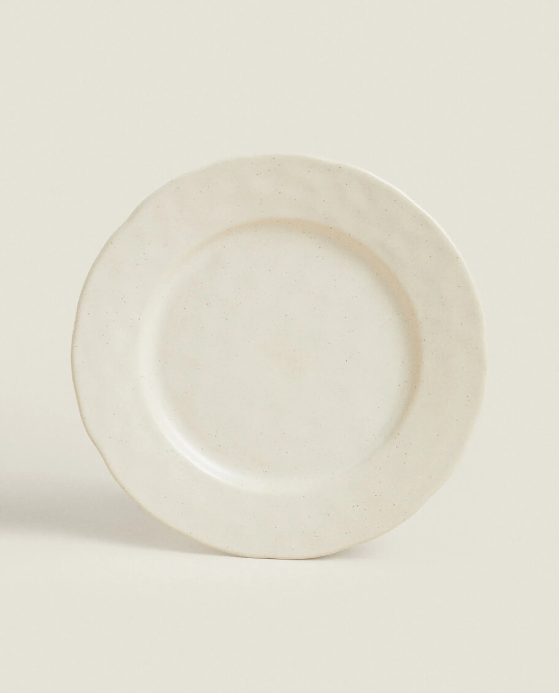 ZARA Home Speckled Stoneware Dinner Plate