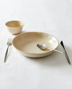 ZARA Home Speckled Stoneware Soup Plate