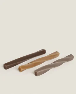 ZARA Home Spiral Candle (Pack Of 3)