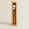 ZARA Home 4-Spoon Box With Wood Pattern Handles
