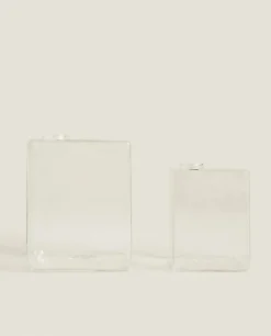 ZARA Home Square Glass Vase