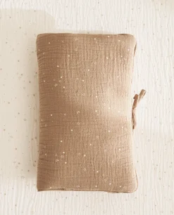 ZARA Home Star Print Muslin Baby Wipe Holder