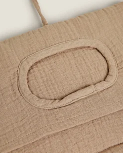 ZARA Home Star Print Muslin Baby Wipe Holder