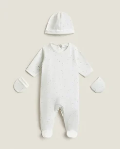 ZARA Home Star Print Newborn Set