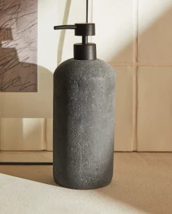 ZARA Home Stone Grey Resin Shower Dispenser
