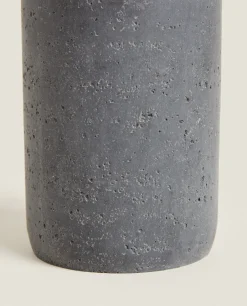 ZARA Home Stone Grey Resin Shower Dispenser