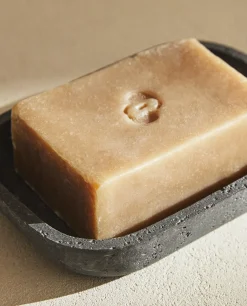 ZARA Home Stone Grey Resin Soap Dish