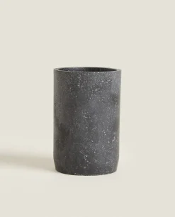 ZARA Home Stone Grey Resin Tumbler