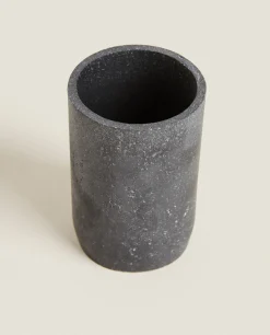 ZARA Home Stone Grey Resin Tumbler