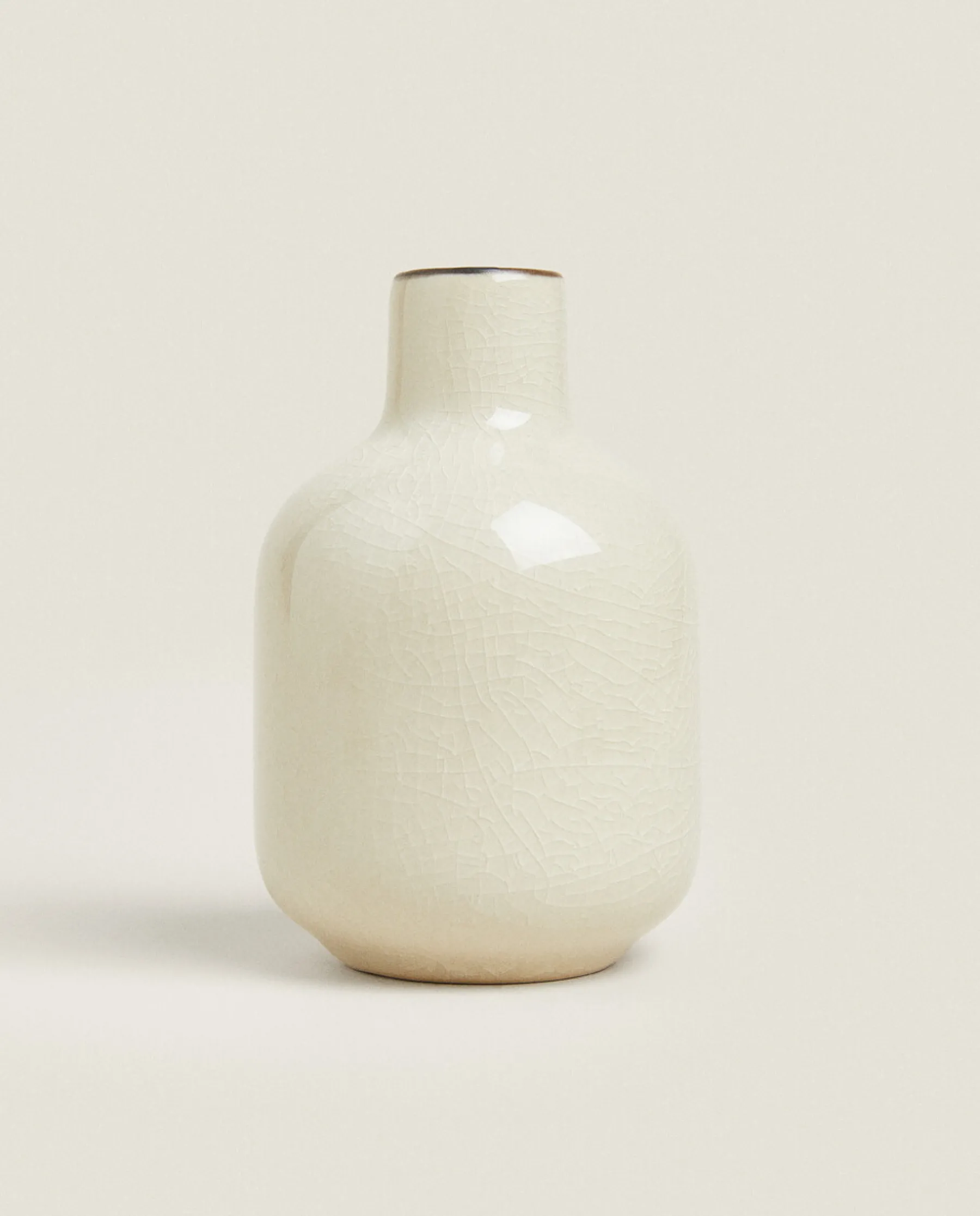 ZARA Home Stoneware Crackled Vase