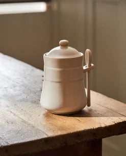 ZARA Home Stoneware Jam Jar