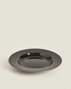 ZARA Home Stoneware Soup Plate