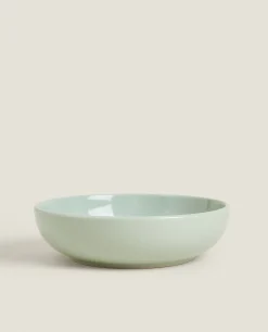 ZARA Home Stoneware Soup Plate