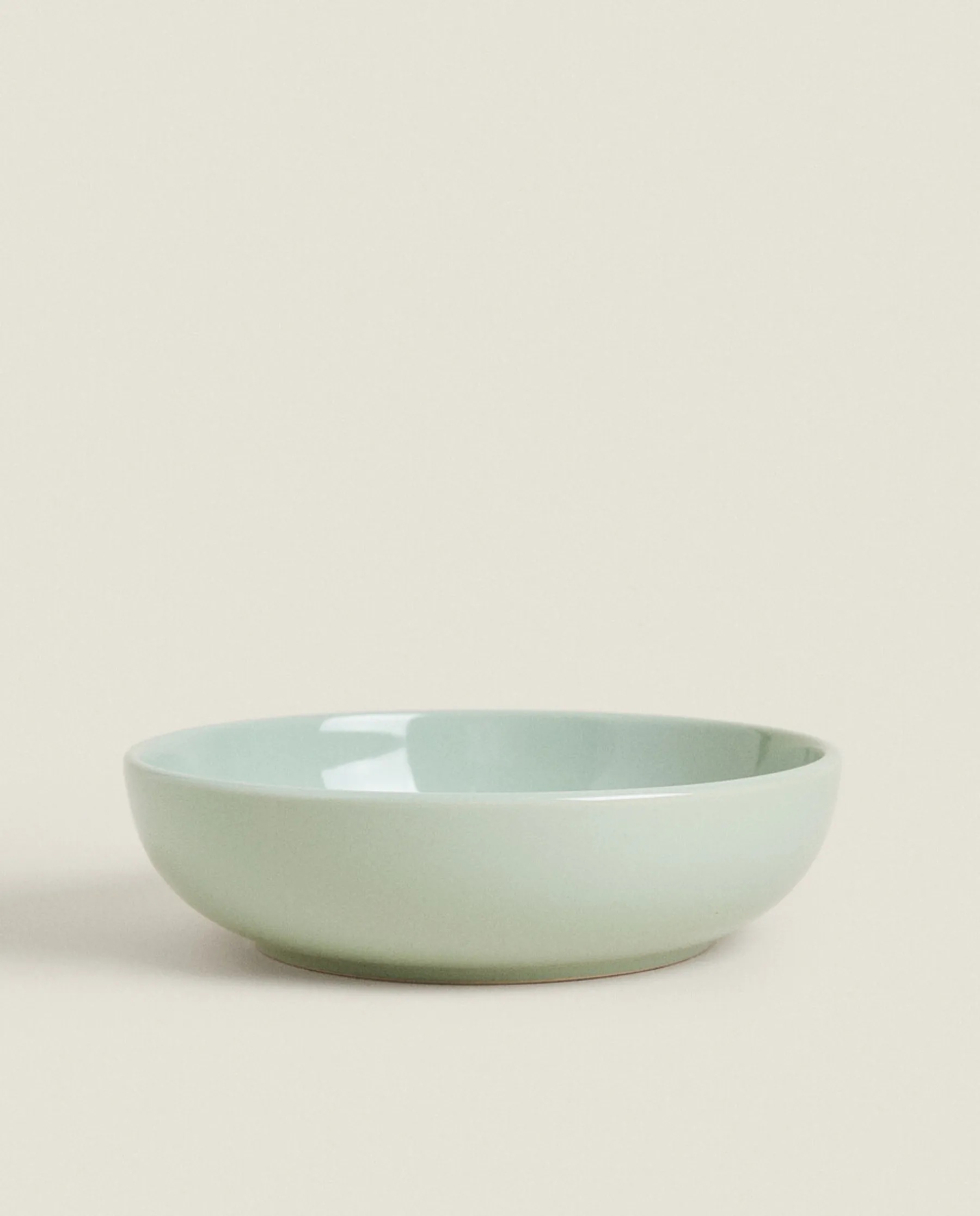 ZARA Home Stoneware Soup Plate