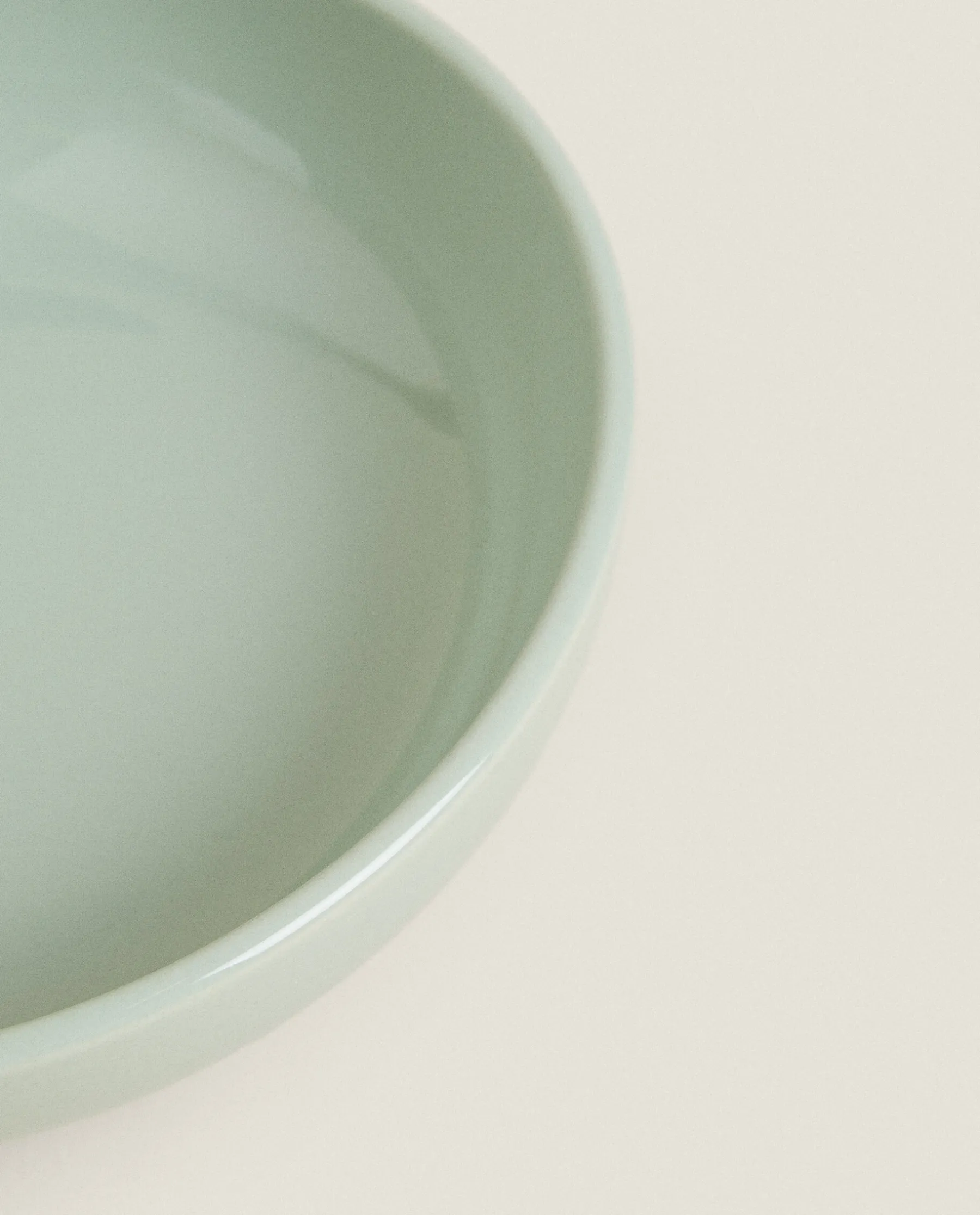 ZARA Home Stoneware Soup Plate